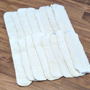 Reusable Cream Cloth Diaper Inserts - Multi-Pack